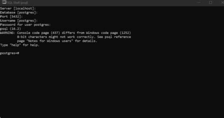 Image result for How to Import PostgreSQL SQL File in Command Prompt