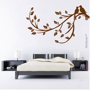 DeStudio 102 cm Flip Sparrow Couple Self Adhesive Sticker Price in ...