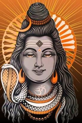 Shiv ji Poster Shiv Parvati,Mahadev,Mahakal,Bholenath,Lord Shiva, Hindu ...