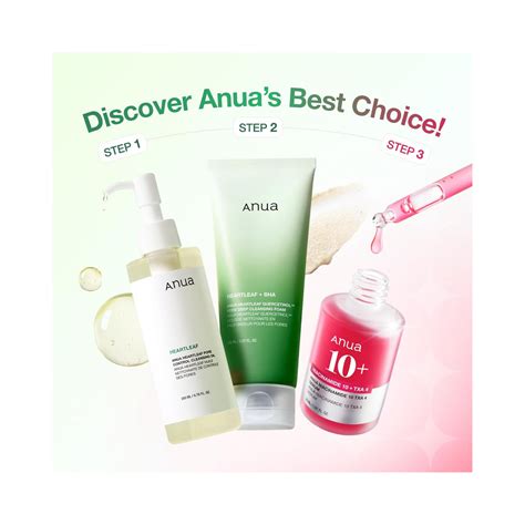 ANUA 3-Step Glass Skin Beginner Set – Korean Double Cleansing Oil ...