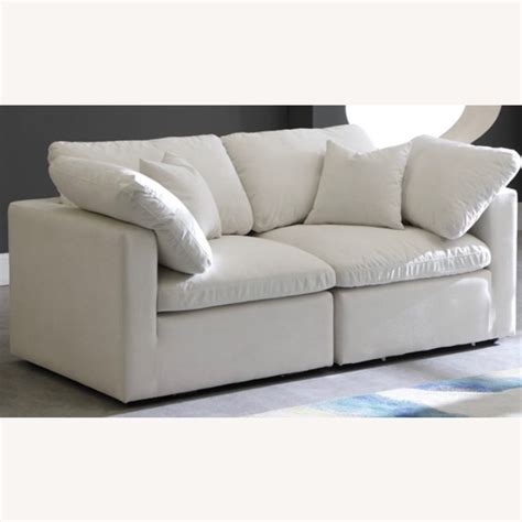 Cloud Couch Dupe Plush Sectional Sofa - AptDeco