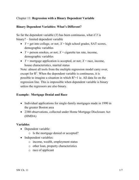 Image result for Correct Model to Use with Binary Codepenednt Variable