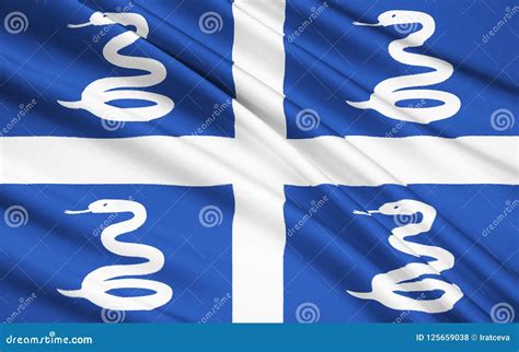 Flag of Martinique France - Fort-de-France Stock Illustration ...