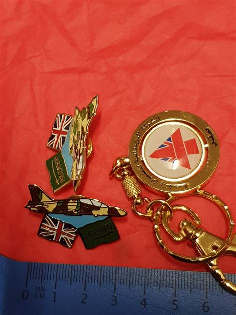 Buy Vintage Military Plane Ww2 Gulf War Saudi Keyring Badges Online in ...