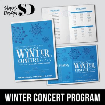 Image result for Winter Concert Program