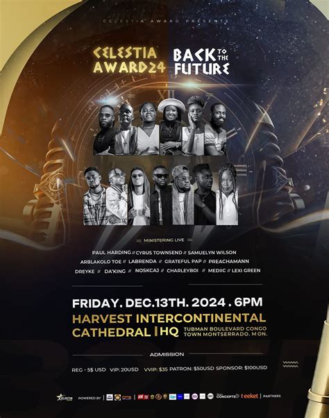 Celestia Awards 2024, Harvest Intercontinental Cathedral Liberia ...