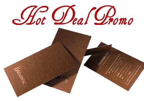 Business Card One Time Promo Offer 的图像结果