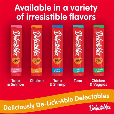 Hartz Delectables Squeeze Up Interactive Lickable Wet Cat Treats for ...