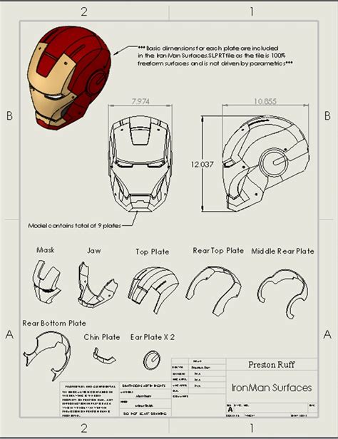 Iron Man Head Trawing Tutorial 的图像结果