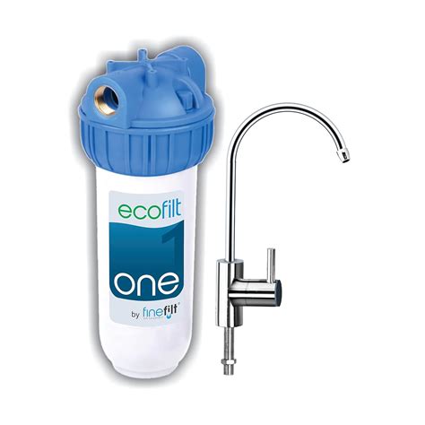 Filtro de Agua para casa ECOFILT ONE | Purificador de agua compacto un ...