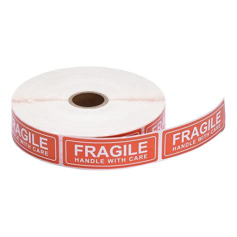 Fragile Stickers, Pacific Mailer 1 x 3 India | Ubuy