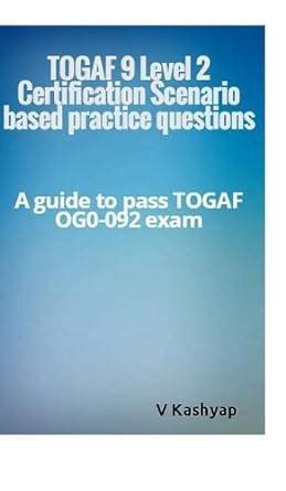 Togaf 9 Level 2 Exam Question Bank : Amazon.in: Books