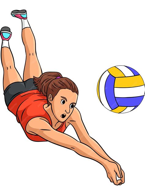 Volleyball Player Clipart