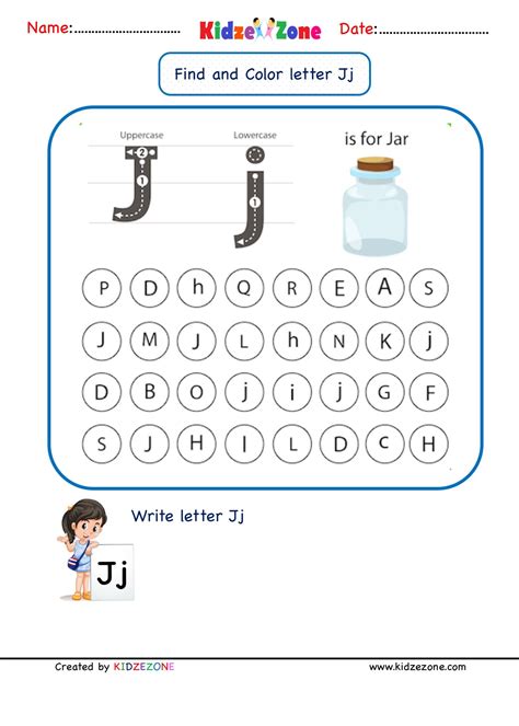 Letter J Worksheets Kindergarten - Worksheet Activity Sheets