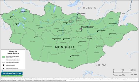 Mongolia Map And Location On World Map