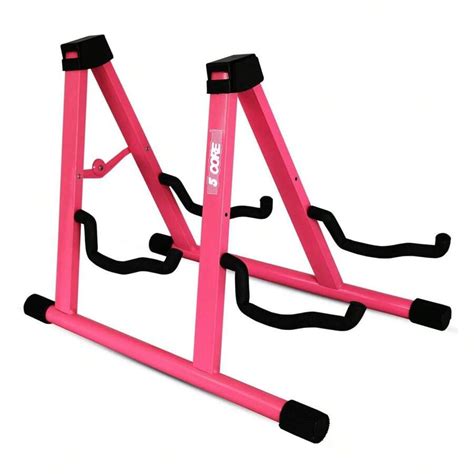 Double Guitar Stand Floor Adjustable Heavy Duty A Frame Universal ...