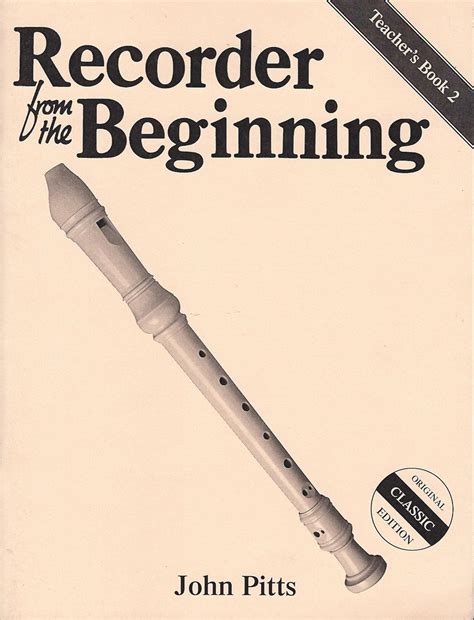 Buy Recorder from the Beginning Book 2: Original Classic Edition Book ...