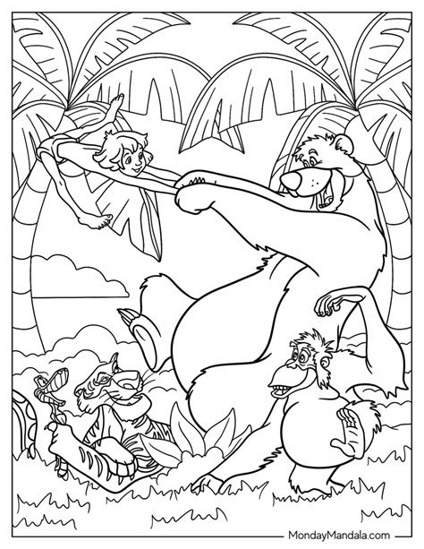 Jungle Book Coloring Book