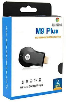 Viraan M9 Plus WiFi Wireless Display 4K Cast HDMI Dongle for LED TV ...