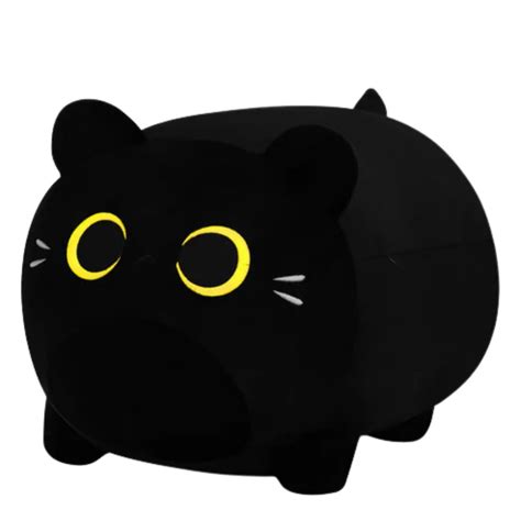 Black Cat Plush Stuffed Animal Black Cat Plush Toy – TechMax
