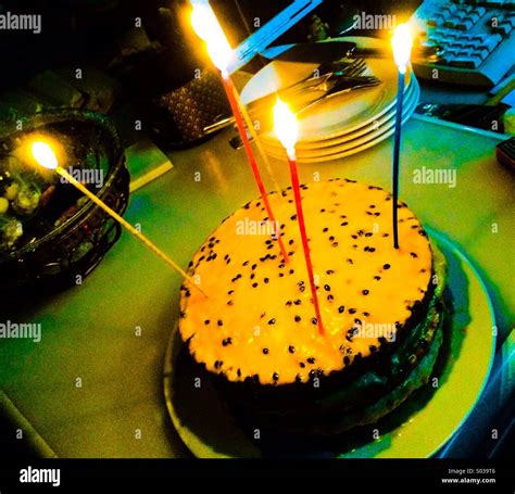 Birthday Cake With Sparkler Candles at Eva Harpur blog