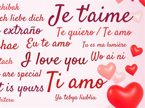 Te amo en diferentes idiomas: 100 formas para copiar y pegar - Pensador