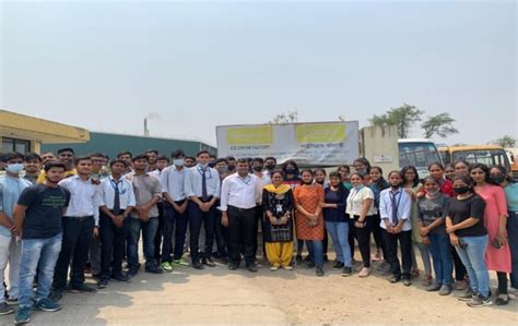 INDUSTRIAL VISIT TO DINSHAW’S ICECREAM FACTORY