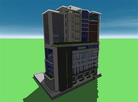 Image result for Minecraft Futuristic Building Small