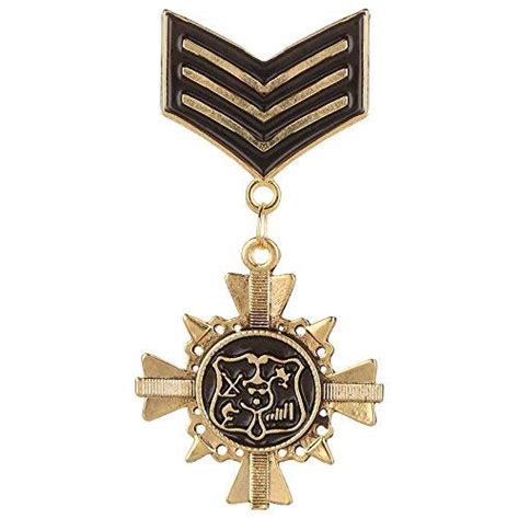 Buy TRIPIN Golden Classic Medal Design Lapel PIN Brooch for Men Women ...