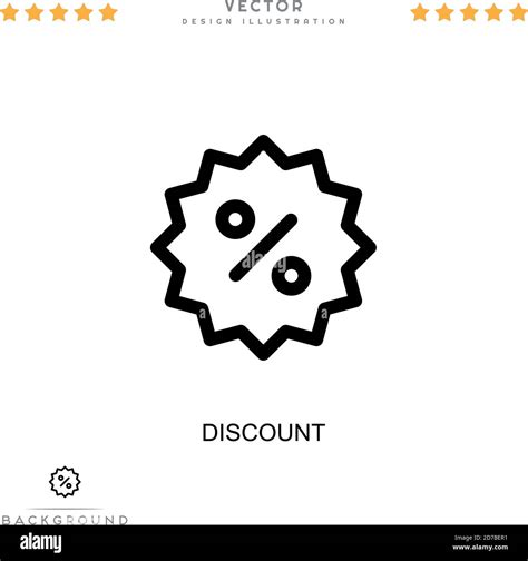 Discount icon. Simple element from digital disruption collection. Line ...