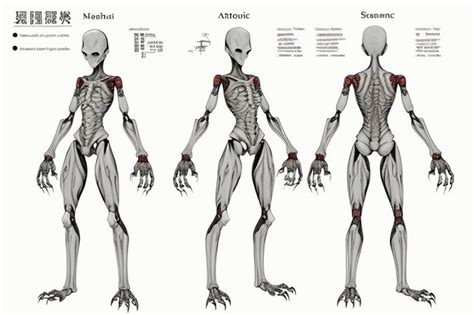 Modèle de squelette humain de recherche médicale modèle de squelette d ...