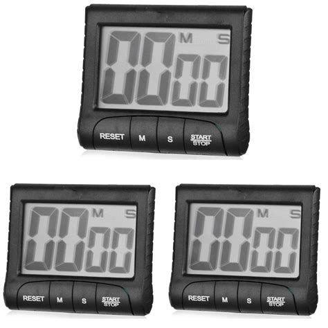 Buy Laboratory Timer and Kitchen Timer Large Display Stopwatch Magnetic ...