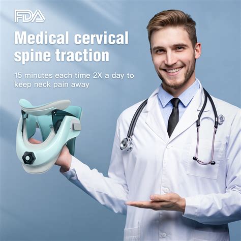 Tech Love Cervical Neck Traction Device, Adjustable Neck Brace for Neck ...