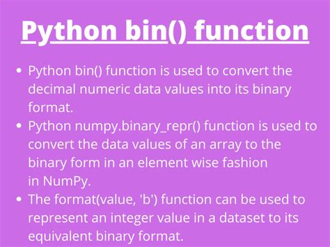 Image result for How to Write Bin Function Python without Using Built in Function