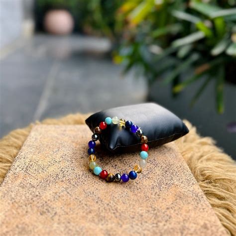 Seven Chakra Bracelet – Ankshaktiyaan by seemaa arora