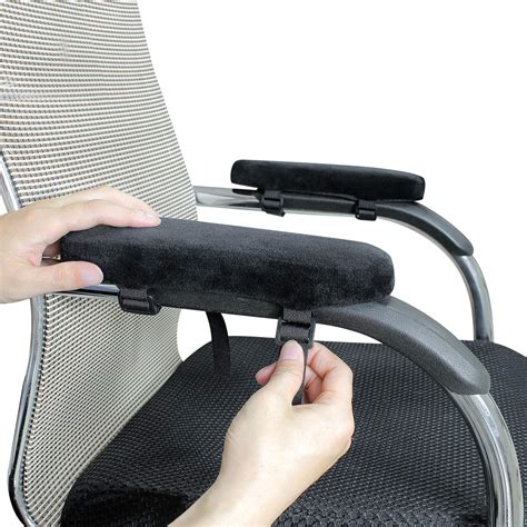 Ergonomic Memory Foam Office Chair Armrest Pads, Comfy Gaming Chair Arm ...