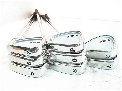 アイアンセット ティアドロップ TDX アイアン オリジナルスチール 5～9.P.A.S 選択なし 選択なし 38.000(943) | 中古 ...