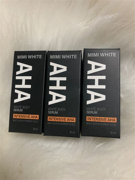 AHA white by MIMI Body serum เซรั่ม ( 1 กล่อง ) - fortunestore - ThaiPick