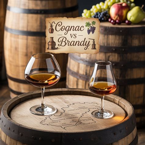 "Difference Between Cognac and Brandy: Key Distinctions Explained"