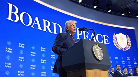 Trump opens signing ceremony for Board of Peace in Davos despite reservations from key allies ... - list of board of peace country
