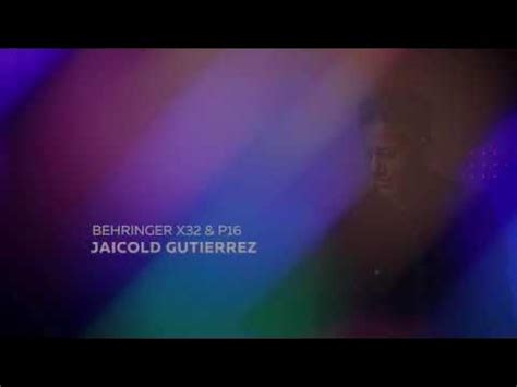 Image result for Tutorial Behringer 16CH Español