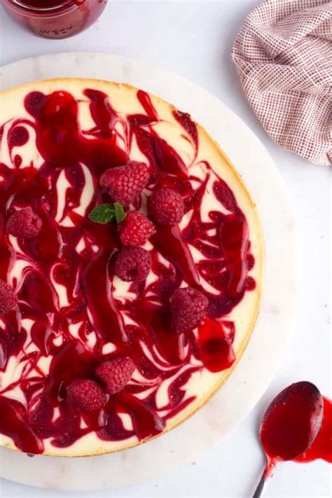 Image result for Raspberry Cheesecake in Spring Pan Recipe