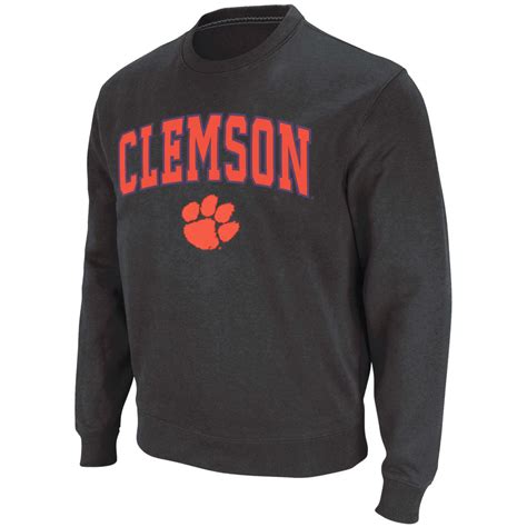 Officially Licensed Men's Clemson Tigers Arch & Logo Sweatshirt ...