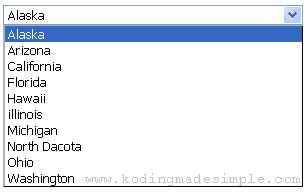 How to Open Select by JavaScript or jQuery 的图像结果