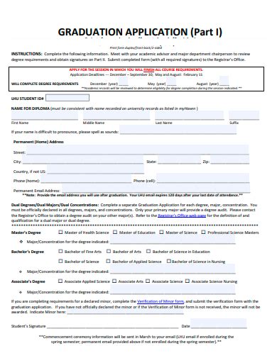 Image result for Graduation Application