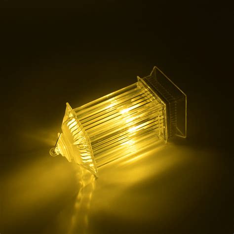 8443 Lantern Shape Led Light Decorative LED Flickering Crystal Candle ...