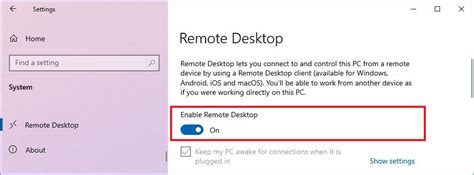 Image result for Enable Remote Desktop Control