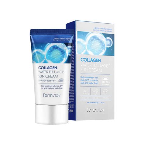 [Farmstay] Collagen Water Full Moist Sun Cream - 50g – Luxiface.com