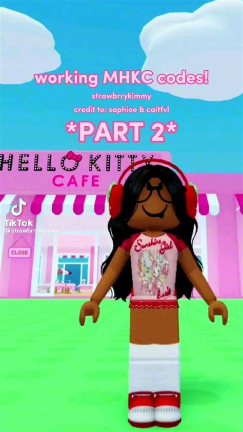 Image result for Hello Kitty Roblox ID Code