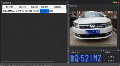 Car Plate Recognition Python 的图像结果